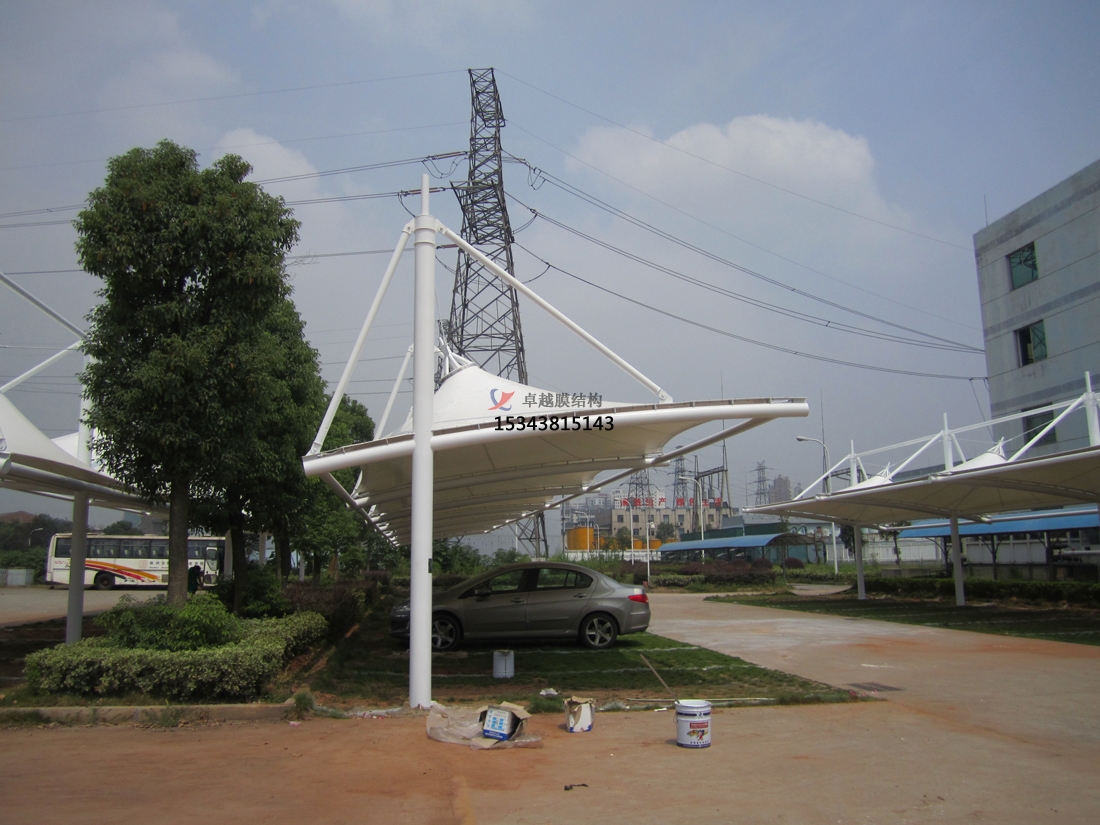 眉山市膜結構雨棚工程設計施工案例